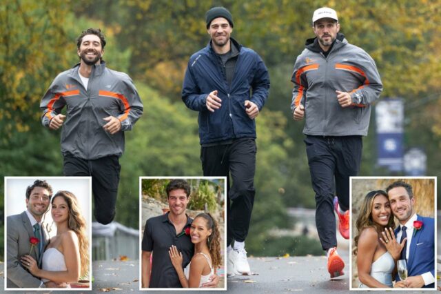 Amor em fuga - estrelas de 'Bachelor' correndo na Maratona de Nova York
