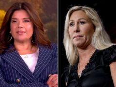 ‘Ana Navarro, do The View, defende Marjorie Taylor Greene contra os “ataques” de Trump: “Quando Donald Trump ataca você, é como se os portões do inferno se abrissem” 'Ana Navarro, do The View, defende Marjorie Taylor Greene contra os “ataques” de Trump: “Quando Donald Trump ataca você, é como se os portões do inferno se abrissem”
