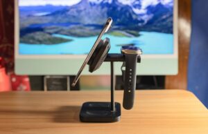 Análise: O novo suporte MagSafe 3 em 1 da ESR oferece carregamento confiável Qi2.2 de 25 W para iPhone Análise: O novo suporte MagSafe 3 em 1 da ESR oferece carregamento confiável Qi2.2 de 25 W para iPhone