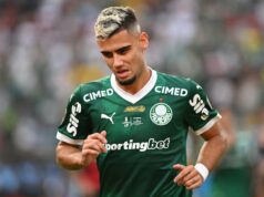 Andreas Pereira perde a segunda final da Copa Libertadores em circunstâncias amargas, outro ex-jogador do Man Utd ganha o troféu Andreas Pereira playing for Palmeiras vs Flamengo