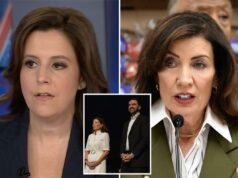 Animada, Elise Stefanik rasga Hochul ‘tóxico’ por ‘dobrar o joelho’ ao socialista Zohran Mamdani Elise Stefanik falando em uma transmissão.