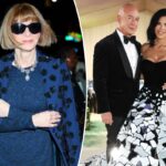Anna Wintour elogia a 'incrível generosidade' de Lauren Sánchez e Jeff Bezos em meio à polêmica do Met Gala