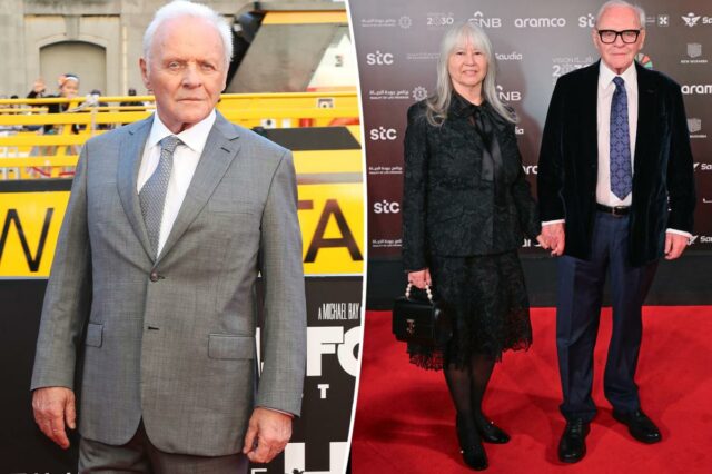 Anthony Hopkins rejeita a alegação de 'lixo' da esposa de Anthony Hopkins rejeita a alegação de 'lixo' da esposa de que ele é autista: 'Bobagem'