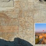 Antigo mosaico cristão descoberto no local de nascimento de Abraão