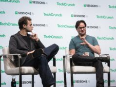 Antrópico projeta receita de US$ 70 bilhões até 2028: Relatório Jared Kaplan on stage at TechCrunch Sessions AI