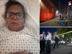 Aposentado, 64 anos, atingido por bala perdida durante tiroteio em plena luz do dia em Nova York: ‘Está acontecendo com muita frequência’ Aposentado, 64 anos, atingido por bala perdida durante tiroteio em plena luz do dia em Nova York: 'Está acontecendo com muita frequência'