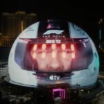 Apple TV assume Las Vegas Sphere no fim de semana de F1 para promover filmes e 50% de desconto na oferta da Black Friday