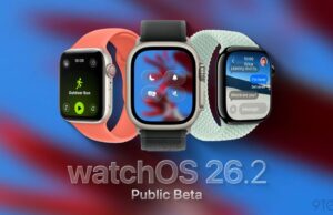 Apple lança beta público 2 para watchOS 26.2 e mais beta público do watchOS 26.2