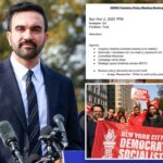 Aqui estão as exigências dos Socialistas Democratas da América a Zohran Mamdani sobre como liderar uma Nova York que odeia Israel