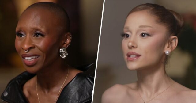Ariana Grande diz que essa memória ‘perversa’ com Cynthia Erivo Malvado: para sempre