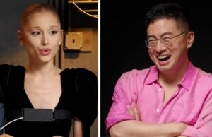 Ariana Grande faz uma impressão precisa de Lorne Michaels para Bowen Yang: ‘Devo parar?’ | Vídeo Ariana Grande faz uma impressão precisa de Lorne Michaels para Bowen Yang: 'Devo parar?' | Vídeo