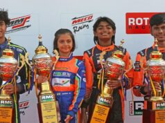 Arshi Gupta se torna a primeira mulher campeã nacional de kart da Índia Arshi Gupta se torna a primeira mulher campeã nacional de kart da Índia