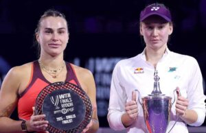 Aryna Sabalenka desmorona e dá sombra a Elena Rybakina após derrota nas finais do WTA Aryna-Sabalenka-e-namorado-EUA-Open-GettyImages-2233470258.