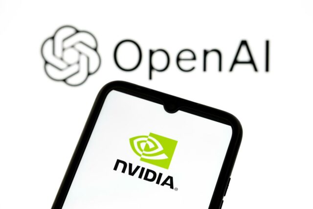 As ações da Nvidia estão a caminho de terminar a As ações da Nvidia estão a caminho de terminar a semana com queda de mais de 10% em meio a preocupações dos investidores com as avaliações de IA