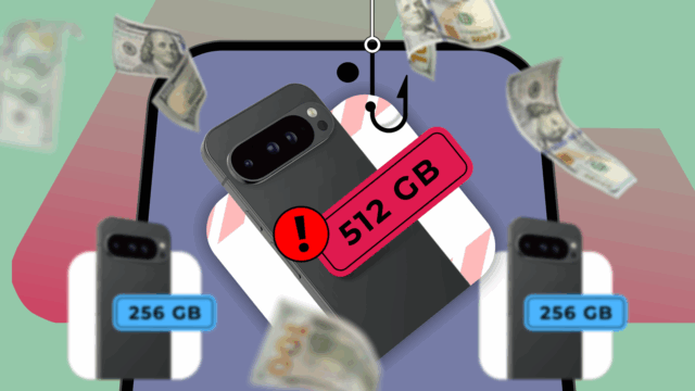 Colagem de smartphones incluindo Google Pixel, Samsung Galaxy Z Fold e Motorola Razr, mostrados como alternativas ao iPhone 17.-1