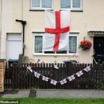 As bandeiras de St George estão criando 'zonas proibidas' para o pessoal do NHS, com alguns enfrentando abusos frequentes, afirmaram os líderes de saúde (imagem de arquivo)
