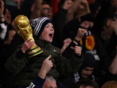 As comemorações dos torcedores escoceses contra a Dinamarca causaram um pequeno terremoto em Glasgow: BGS As comemorações dos torcedores escoceses contra a Dinamarca causaram um pequeno terremoto em Glasgow: BGS