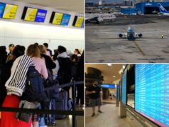 As companhias aéreas dos EUA cancelam mais de 2.500 voos de fim de semana, em grande parte devido à paralisação do governo As companhias aéreas dos EUA cancelam mais de 2.500 voos de fim de semana, em grande parte devido à paralisação do governo