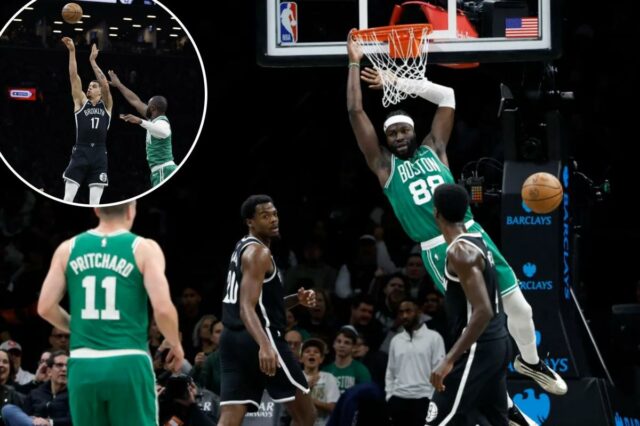 As dificuldades do Nets no final do jogo continuam com uma derrota brutal para o Celtics
