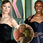 As estrelas de 'Wicked' Ariana Grande e Cynthia Erivo zombaram por descreverem as 'auras' uma da outra
