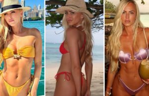 As fotos mais quentes de biquínis de Danielle Moinet, veja a galeria Fotos quentes de verão Rae