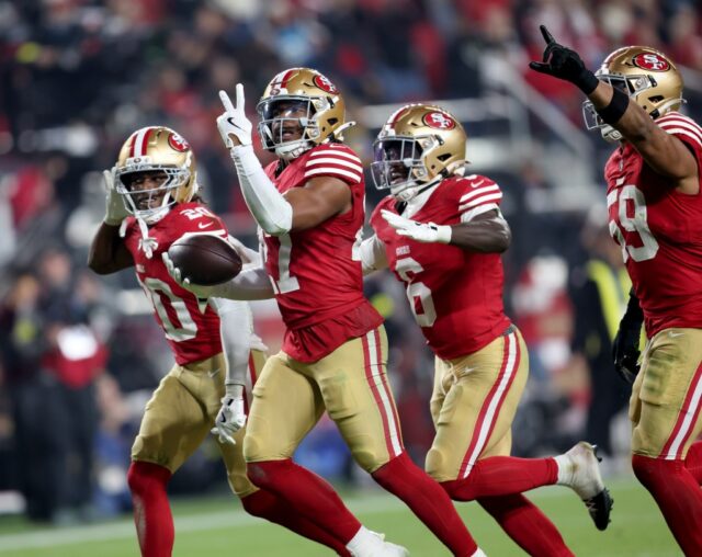 As interceptações de Ji'Ayir Brown superam as de Brock Purdy na vitória do 49ers 'MNF'
