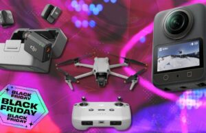 As melhores ofertas da DJI ainda estão em vigor após a Black Friday: ofertas recordes em microfones, drones e estações de energia dji mic mini (2 tx + 1 rx) contra um fundo branco