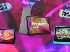 As ofertas de tablets Black Friday Fire da Amazon começam em apenas US $ 45 – uma é US $ 10 mais barata que o Prime Day Amazon Fire HD 10 em fundo branco