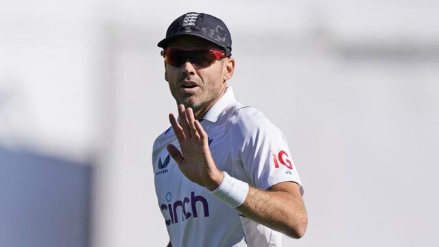 Ashes 2025-26: Anderson espera que a Inglaterra escolha o mesmo time para o segundo teste
