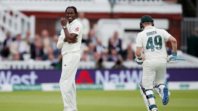 Ashes 2025: A batalha de Archer contra Smith pode ser lightbox-info