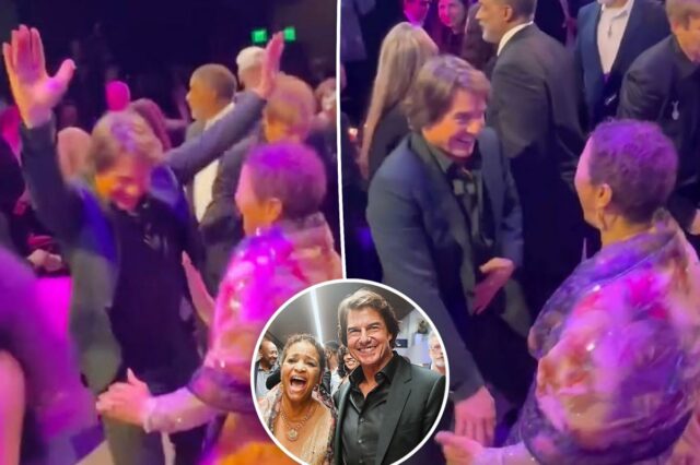 Assista à 'vibe' de Tom Cruise e faça um movimento Assista à 'vibe' de Tom Cruise e faça um movimento para comemorar o Oscar honorário de Debbie Allen