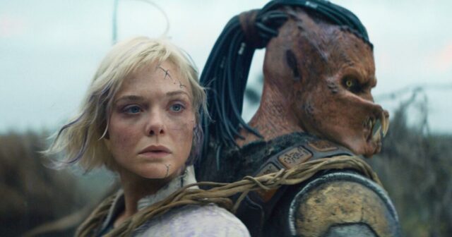 Até um robô precisa de um melhor amigo em 'Predator: Badlands', animado por Elle Fanning
