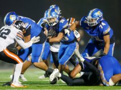 Atrás das duas escolhas e dois TDs de Malakai Taufoou, Serra se reúne para vencer Los Gatos pelo título da Divisão I do CCS Atrás das duas escolhas e dois TDs de Malakai Taufoou, Serra se reúne para vencer Los Gatos pelo título da Divisão I do CCS