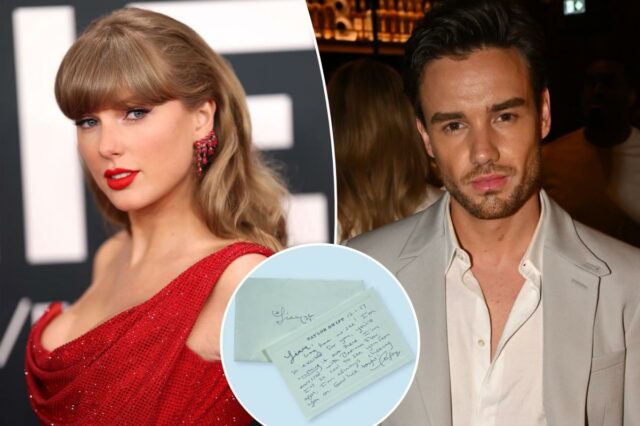 Atualizações ao vivo de Taylor Swift: leia sua doce carta manuscrita para Liam Payne antes de sua morte
