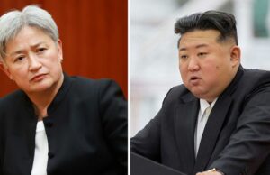 Austrália trabalhando para ‘privar’ a Coreia do Norte de dinheiro para armas CANBERRA, AUSTRÁLIA - NOVEMBRO 03: A Ministra das Relações Exteriores, Senadora Penny Wong, ouve na Câmara do Senado na Casa do Parlamento em 03 de novembro de 2025 em Canberra, Austrália. O parlamento da Austrália reuniu-se para sessões quando uma série de questões prementes vieram à tona, desde a inflação e o custo de vida a nível interno até à relação da Austrália com os seus aliados na região e fora dela, a nível internacional. (Foto de Hilary Wardhaugh/Getty Images)