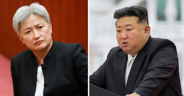 Austrália trabalhando para 'privar' a Coreia do Norte de dinheiro CANBERRA, AUSTRÁLIA - NOVEMBRO 03: A Ministra das Relações Exteriores, Senadora Penny Wong, ouve na Câmara do Senado na Casa do Parlamento em 03 de novembro de 2025 em Canberra, Austrália. O parlamento da Austrália reuniu-se para sessões quando uma série de questões prementes vieram à tona, desde a inflação e o custo de vida a nível interno até à relação da Austrália com os seus aliados na região e fora dela, a nível internacional. (Foto de Hilary Wardhaugh/Getty Images)