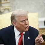 Os funcionários de Donald Trump chegaram à Ucrânia numa tentativa de forçar o presidente ucraniano a aceitar um novo acordo de paz abrangente.