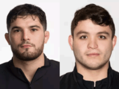 Autoridades policiais de Nova Jersey prendem rede multimilionária de apostas esportivas familiares Os ex-alunos-atletas da Rutgers Michael Cetta, de 23 anos, e Nicholas Raimo, de 25 anos, foram acusados de associação com uma rede de jogos de azar esportivos ligada à máfia. Polícia de Nova Jersey prende rede multimilionária de apostas esportivas familiares