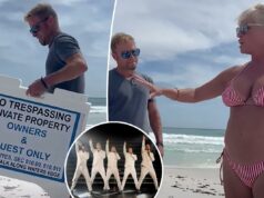 Backstreet Boy exige US$ 50 mil de mulher da Flórida que supostamente invadiu sua praia particular: processo Backstreet Boy exige US$ 50 mil de mulher da Flórida que supostamente invadiu sua praia particular: processo
