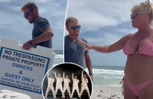 Backstreet Boy exige US$ 50 mil de mulher da Flórida que supostamente invadiu sua praia particular: processo Backstreet Boy exige US$ 50 mil de mulher da Flórida que supostamente invadiu sua praia particular: processo