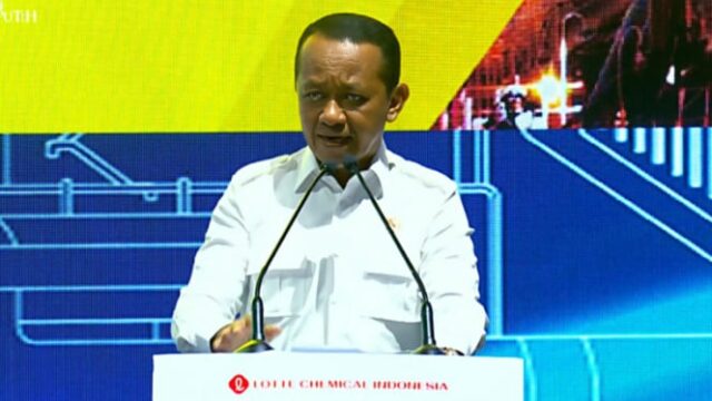 Bahlil disse que a Lotte Chemical aumentaria o investimento na Bahlil disse que a Lotte Chemical aumentaria o investimento na Cilegon