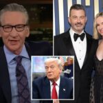 Bill Maher critica a esposa de Jimmy Kimmel por seu ‘ultimato’ para parentes que votam em Trump