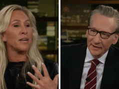 Bill Maher tem Marjorie Taylor Greene e ela se tornou moderada e razoável 110125_bill_maher_marjorie_kal