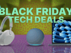 Black Friday Tech Deals Live Blog 2025: descontos antecipados em telefones, laptops e muito mais Um produto Sony, Amazon e Apple com as palavras