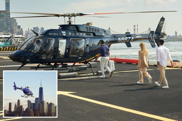 Blade oferecerá voos de helicóptero de 12 minutos entre Manhattan Blade oferecerá voos de helicóptero de 12 minutos entre Manhattan e Westchester
