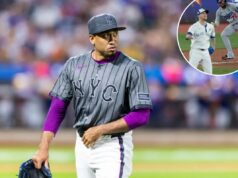 Blue Jays pode emergir como uma ameaça às esperanças de reunião de Edwin Diaz do Mets O arremessador do New York Mets, Edwin Díaz, sai do campo após a nona entrada.