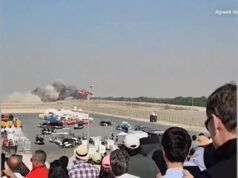 Bola de fogo engole caça indiano após queda em Dubai Yahoo news home