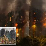 Bombeiros de Hong Kong fazem busca final por sobreviventes depois que incêndio devastador em torre de apartamentos mata 94