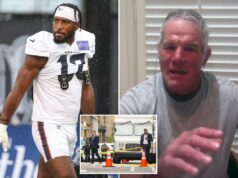 Brett Favre fala da ‘triste’ realidade do mundo depois que jogador dos Jets foi ferido em um tiroteio Brett Favre fala da 'triste' realidade do mundo depois que jogador dos Jets foi ferido em um tiroteio