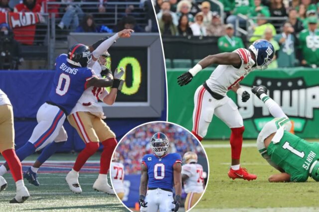 Brian Burns é uma fera tenaz – não importa o Brian Burns é uma fera tenaz – não importa o histórico dos Giants